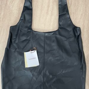 Nanushka Black Vegan Leather Tote